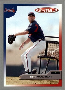 2005 (BRAVES) Topps Total Silver #410 Tim Hudson