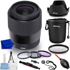 Sigma 23mm f/1.4 DC DN Contemporary Lens (Sony E) 348965 - 10PC Accessory Bundle - Picture 1 of 4