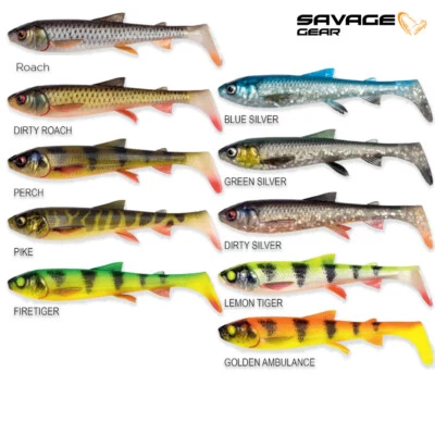 Savage Gear 3D Whitefish Shad - Predator Fishing Lure - NEW - Image 1 of 3
