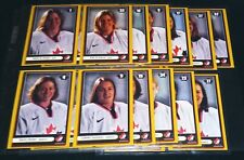 2004 Halifax Herald TEAM CANADA Women's Hockey Championship RARE Uncut Sheet Set