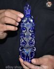 128 Ancient Chinese Coloured Glaze Carving Pixiu Beast Dragon Hook Statue