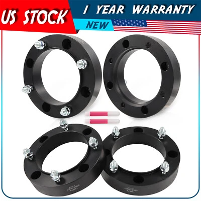 4 X 1.5" 4x156mm 3/8"-24 131mm Wheel Spacers For Polaris Ranger 400 425 500 700 - Image 1 of 4