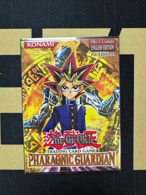 Pharaonic Guardian 1st Edition EMPTY pack (way to display in binder in picture) - Image 1 of 2