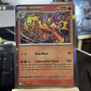 Blaziken 42/182 Holo Destined Rivals Pokemon Card - Picture 1 of 2