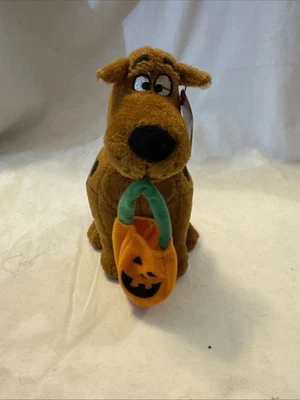 2009 Ty 7" Scooby Doo Gorro Halloween y Bolso Calabaza Walgreen Exclusivo Etiquetas Foto 1 de 4
