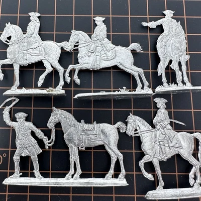 Figuras de estaño de Berlín GUERRA REVOLUCIONARIA Flats Colonial Juguete Soldado Figuras Foto 1 de 4