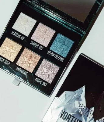 Jeffree Star Cosmetics Northern Lights Supreme Frost Pro Highlighter Palette - Image 1 of 4