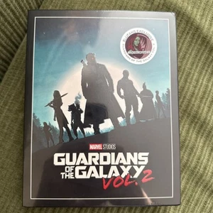 GUARDIANS OF THE GALAXY VOL.2 - BLUFANS 3D + 2D BLU RAY STEELBOOK - NEW & SEALED - Picture 1 of 6