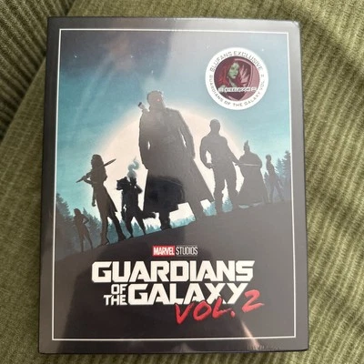 GUARDIANS OF THE GALAXY VOL.2 - BLUFANS 3D + 2D BLU RAY STEELBOOK - NEW & SEALED - Image 1 of 4