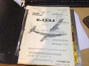 GEBRAUCHT US TO 1C-123J-1 Flughandbuch für C-123-J Anbieter Flugzeuge - Bild 1 von 24