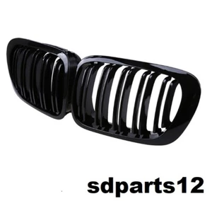 Bmw 3 E46 97-01 Berlina Griglia Dx Sx Nero Lucido Rene Mascherina Anteriore - Imagen 1 de 6