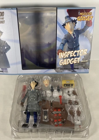 Blitzway - 5Pro Studio Inspector Gadget - Mega Hero Series 002 New in OPEN BOX Cover