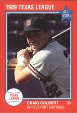 1989 Texas League All-Stars Grand Slam #30 Craig Colbert
