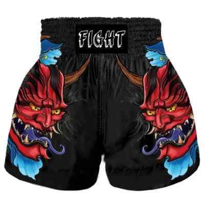 Pantalones Cortos de Lucha Personalizados para Hombre Boxeo MMA Lucha BJJ Lucha Fitness Muay Thai Foto 1 de 4
