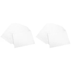 2 PCS Self-adhesive Printing Paper Blank Sticker Labels Printable - Afbeelding 1 van 12