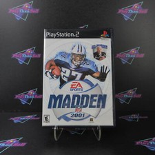 Madden NFL 2001 PS2 PlayStation 2 + Reg Card - Complete CIB