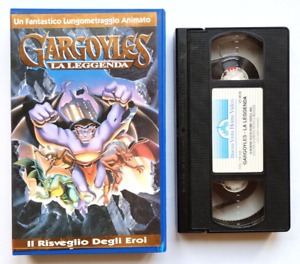 Vhs Gargoyles La Leggenda Film Animazione Walt Disney Videocassetta (V30)