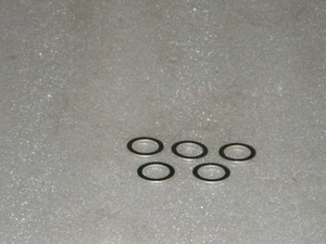 Mercedes Set of 5 Engine Coolant Temperture Sensor Sealing Rings, 007603 014104 - Picture 1 of 1