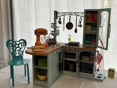 American Girl Blue Gourmet Kitchen Set-Retired - Image 1 of 4