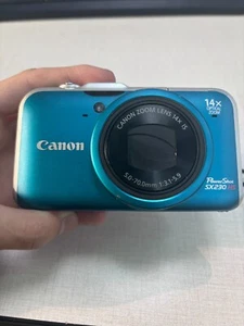 For Canon PowerShot SX230 HS 12.1MP CMOS Digital Camera w/14x Optical Zoom - Picture 1 of 19