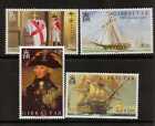 Gibraltar Sg1120/3 2005 Battle Of Trafalgar Mnh