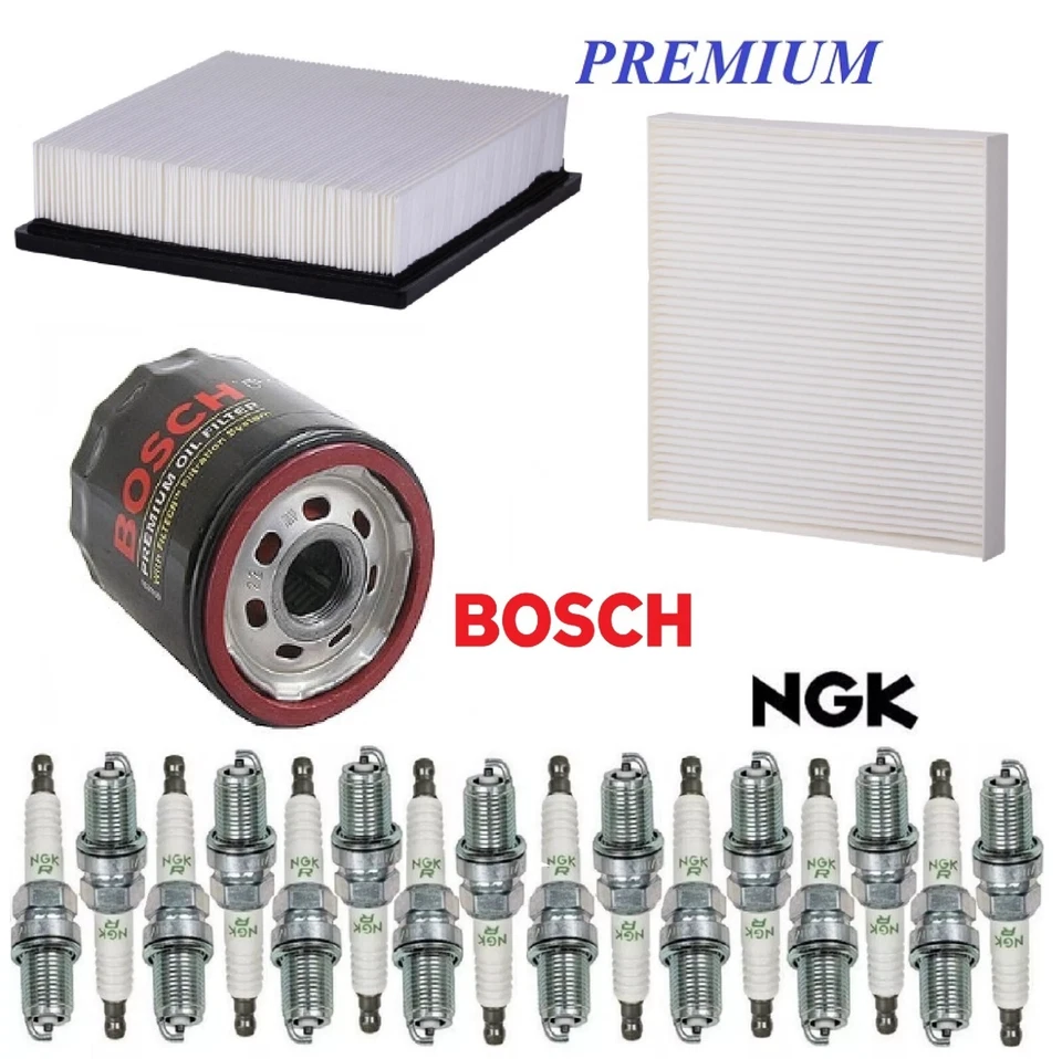 Tune Up Kit Filters Spark Plugs For JEEP GRAND CHEROKEE  V8 5.7L 2018-2021 - Image 1 of 1