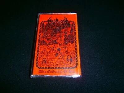HELL POISON - Ultra Outbreak of Evil. Tape - Image 1 of 4