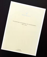 Produktbild - Maserati Prospekt "90 Jahre Maserati. 1914 - 2004.", 16 Seiten, Neu!