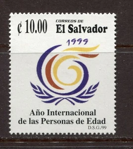 EL SALVADOR 1999, INTERNATIONAL YEAR OF OLDER PERSONS, Scott 1523, MNH - Picture 1 of 1