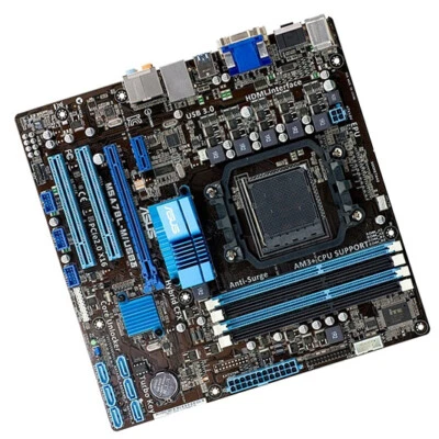 ASUS M5A78L-M/USB3 Socket AM3+ USB3.0 SATA3 AMD 760G uATX HDMI Motherboard - Image 1 of 2