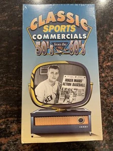 Classic Sports Commercials of the Fifties & Sixties! Maris! Namath! Mantle! OOP - Picture 1 of 2
