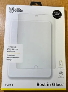 BodyGuardz Pure2 Tempered Glass Screen Protector Apple iPad 10.2 (7th Gen) - Picture 1 of 2