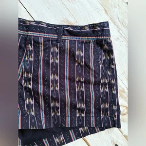 GAP City kurze Chino Aztekenstreifen marineblau lässig Boho Alltag adrett 14 gebraucht, in einwandfreiem Zustand - Bild 1 von 16