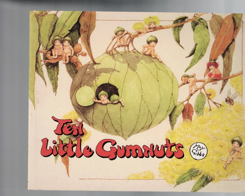 CHILDRENS ,TEN LITTLE GUMNUTS by MAY GIBBS , 1991 - image 1 of 1