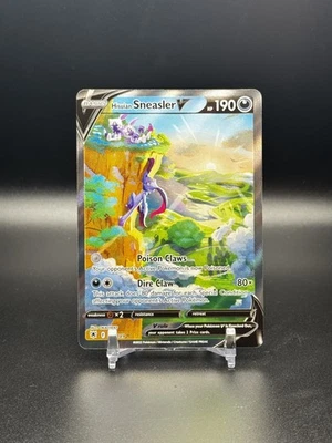 2022 POKEMON SWSH ASTRAL RADIANCE #175 HISUIAN SNEASLER V ALT ART - NM - Image 1 of 2