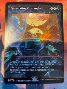 MTG Edge of Eternities Devastating Onslaught Showcase Foil - Picture 1 of 1