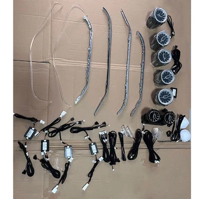 64 Colors Air Vent LED Ambient Light Set For Mercedes-Benz C Class W205 GLC X253 - Image 1 of 4