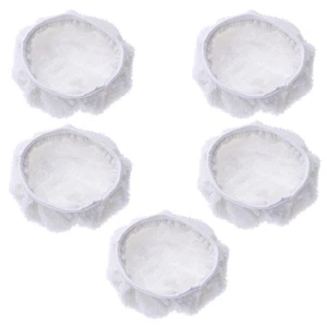 Almohadillas para capó de lana de cordero para pulir automóviles 5 piezas - 9-10 pulgadas (blanco) - Imagen 1 de 12