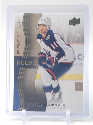 ADAM FANTILLI 2023-24 UPPER DECK PREMIER ROOKIE HOCKEY BRONZE RC /199 Q0902 - Image 1 of 2