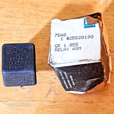 1984-1992 Multi Use Relay GM # 25520198 NEW NOS FREE SHIPPING - Image 1 of 4