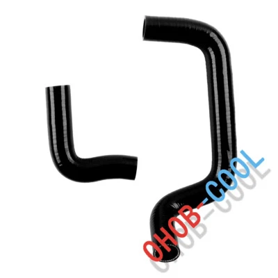 Mangueras de radiador de refrigerante negras para Nissan DATSUN 1200 120Y B210 1,2 L MT 1970-1976 Foto 1 de 4