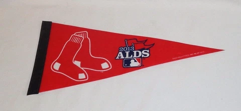 Boston Red Sox Tampa Bay Rays 2013 ALDS Division Series Mini Pennant 8x16 Size Cover