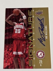 Mo Williams 2009-10 Upper Deck Signature Collection #98 Auto Alabama Basketball