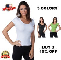 Hering Junior Women/'s Boat Neck Long Sleeve Jersey Cotton Knit Top 02J4