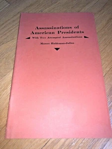 HALDEMAN-JULIUS - ASSASSINATION OF AMERICAN PRESIDENTS 1938 - Imagen 1 de 7