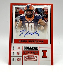 2017 Panini Contenders Draft Picks HARDY NICKERSON JR College Ticket AUTO #283 - Picture 1 of 2