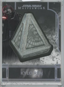 2022 Topps Star Wars Masterwork Kylo Ren Tools and Technology Medallion - Picture 1 of 1