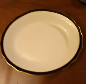 Vintage Jackson platter, Dark Brown & Gold Trim, N R10, made in the USA - Picture 1 of 2