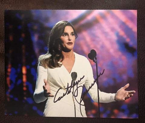 Caitlyn Jenner Signed 8 X 10 Photo Autographed Bruce Cover