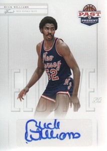 2011-12 Panini Past and Present Elusive Ink Autographs #BW Buck Williams Auto